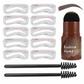 50% de Réduction – Kit Tampon et Pochoirs à Sourcils Express