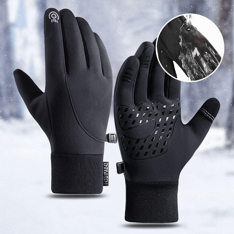 46% de Réduction – Gants Thermiques d'Hiver Tactiles, Coupe-Vent et Imperméables, Paume Antidérapante pour Vélo et Sport