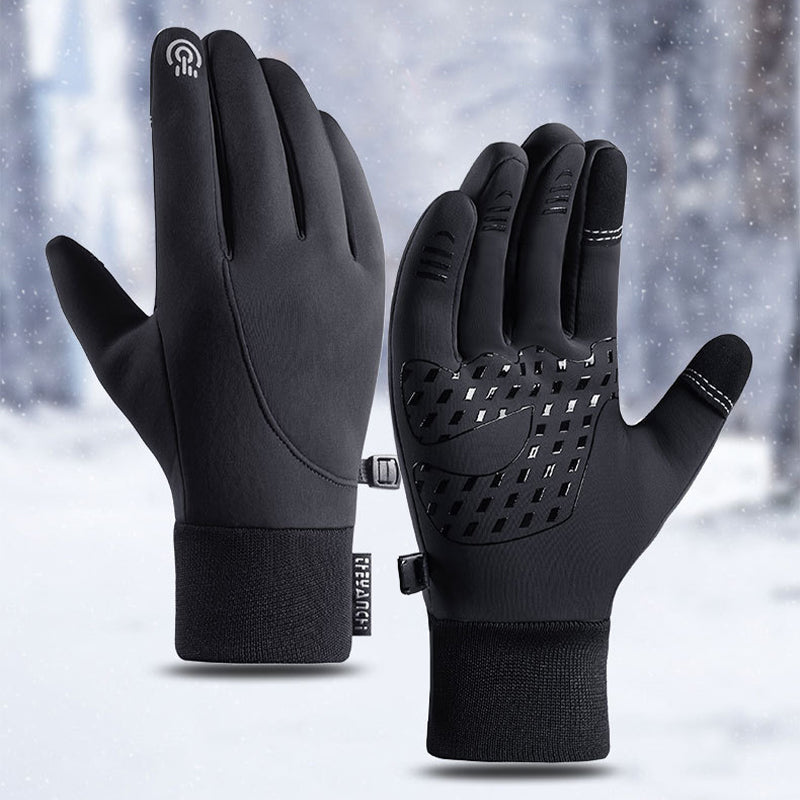 46% de Réduction – Gants Thermiques d'Hiver Tactiles, Coupe-Vent et Imperméables, Paume Antidérapante pour Vélo et Sport