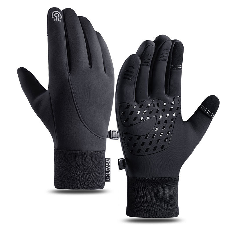 46% de Réduction – Gants Thermiques d'Hiver Tactiles, Coupe-Vent et Imperméables, Paume Antidérapante pour Vélo et Sport