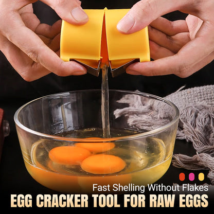 🍳🥚 Casse-œufs rapide – Cassez des centaines d’œufs plus vite et plus proprement, l’outil malin qui élimine les coquilles et accélère vos préparations, du brunch familial à la pâtisserie pro 🧑‍🍳💨