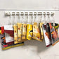 Rail à Crochets Coulissants Sans Perçage – Rangement Mural Ajustable