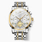 Luxusdesign Dodecagon Quartz Watch Neues multifunktionales Männer -Armbanduhr