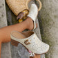 ✨【EU 36-43】👠2025 Neue Sandalen mit klobigem Absatz