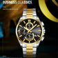 🔥Herren-Edelstahl-Business-Armbanduhr