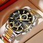 🔥Herren-Edelstahl-Business-Armbanduhr