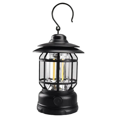 Tragbare Retro-Campinglampe