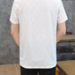 🔥Men's Diamond Check Embossed Top