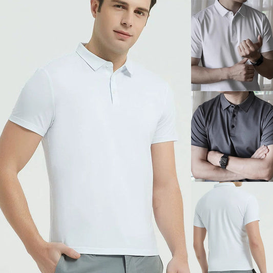 Men's causal cotton short-sleeved T-shirt