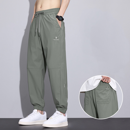 💥50% rabatt | Free Shipping ab 40€💥Ice Silk Quick Dry Jogging Pants