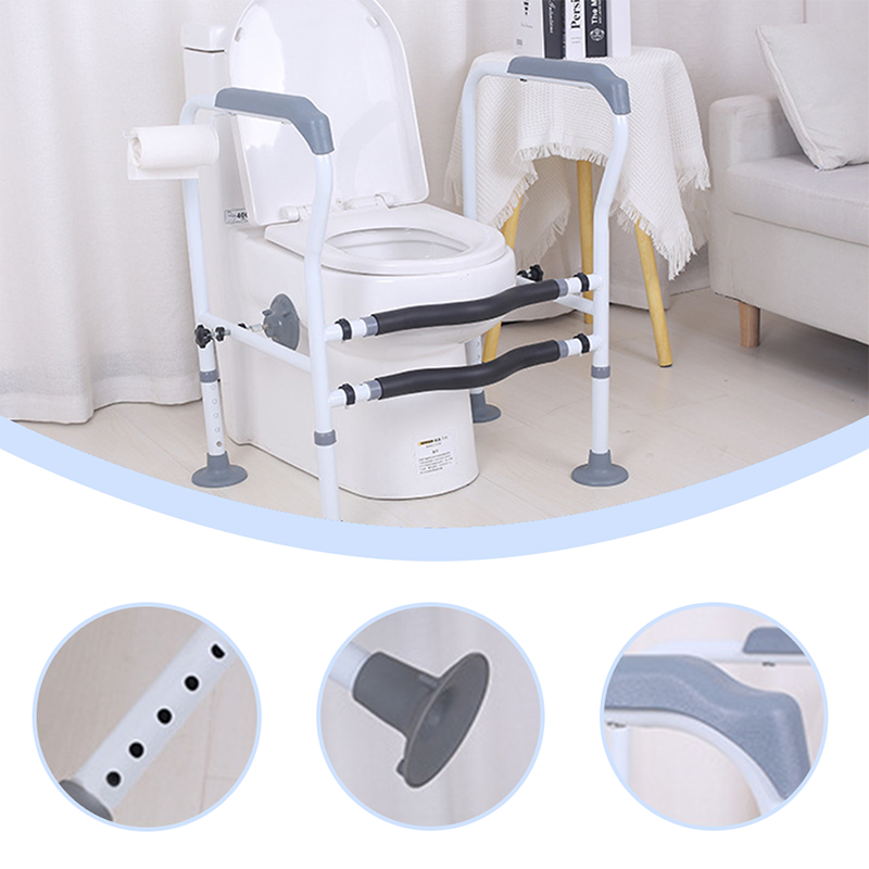 🚿 PROMO FLASH : 50% DE RÉDUCTION ! Barres d'Appui de Sécurité pour Toilettes – Hauteur Réglable & Ventouses Antidérapantes for Soutien Fiable au Quotidien 🛡️✨