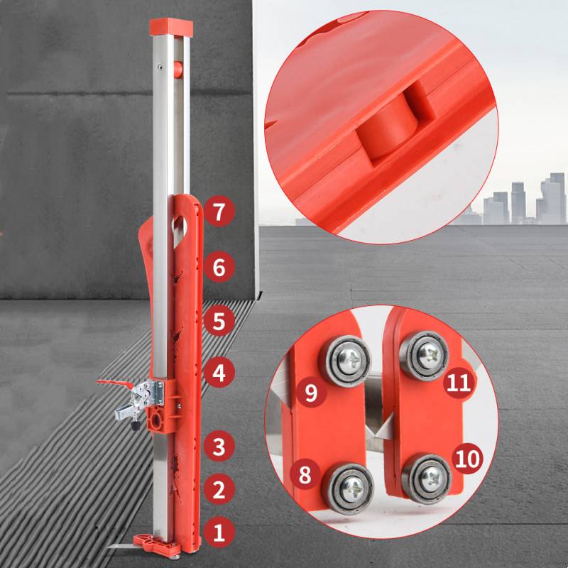 Coupe-Plaque de Plâtre Pliable en Inox – Découpe Nette et Précise