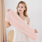 🛁 PROMO FLASH : 50% DE RÉDUCTION ! 🧖 Grande Serviette pour Cheveux – Tissu Corail Doux – Absorption Rapide & Bande Élastique for Femmes 💕