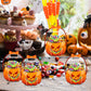 Sachets Cadeaux d'Halloween Zippés avec Poignée – Motifs Citrouille