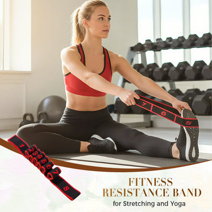 🧘‍♀️ 50% DE RÉDUCTION! 💎 Bande de résistance fitness – Durable & idéale pour yoga ✨