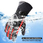 50% de Réduction – Gants Moto Hiver Chauds Imperméables et Coupe-Vent, Renforts Gel Antidérapants pour Conduite par Temps Froid