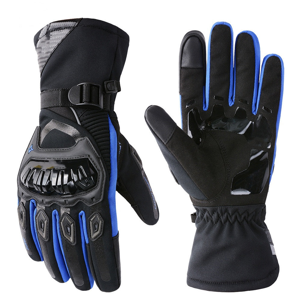 50% de Réduction – Gants Moto Hiver Chauds Imperméables et Coupe-Vent, Renforts Gel Antidérapants pour Conduite par Temps Froid