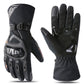 50% de Réduction – Gants Moto Hiver Chauds Imperméables et Coupe-Vent, Renforts Gel Antidérapants pour Conduite par Temps Froid