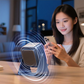 🔊VENTE LIMITÉE 50 % DE RÉDUCTION🎵 Enceinte 5-en-1 avec support téléphone – Son par induction, recharge et lumière d’ambiance, tout en un !