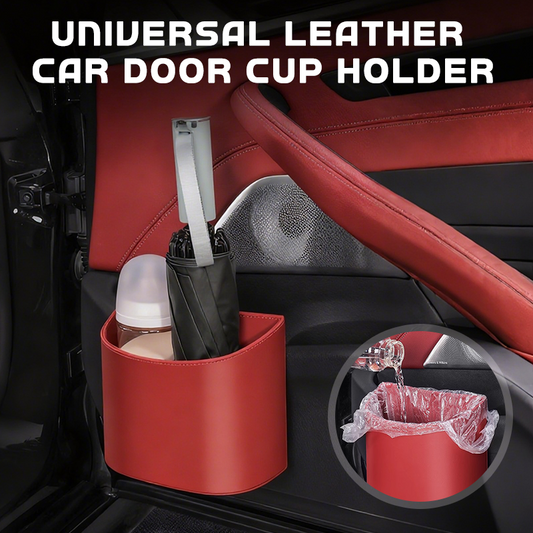 📢📢50% DE RÉDUCTION !! ⏰ Porte‑gobelet universel en cuir PU pour voiture