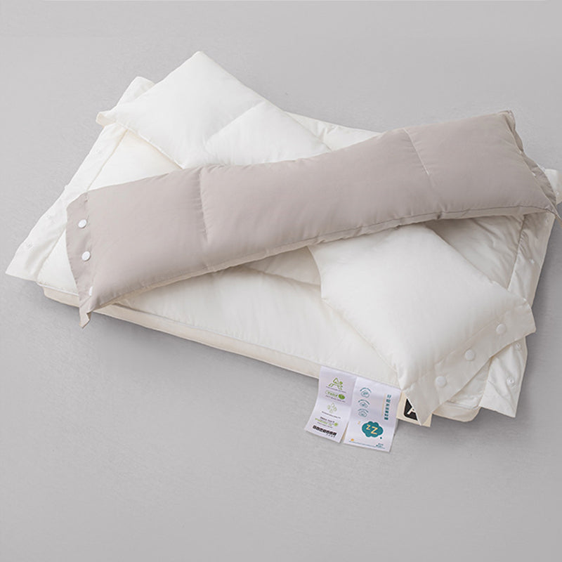 Oreiller Cervical Ergonomique Double Couche – Hauteur Ajustable & Soutien de la Nuque