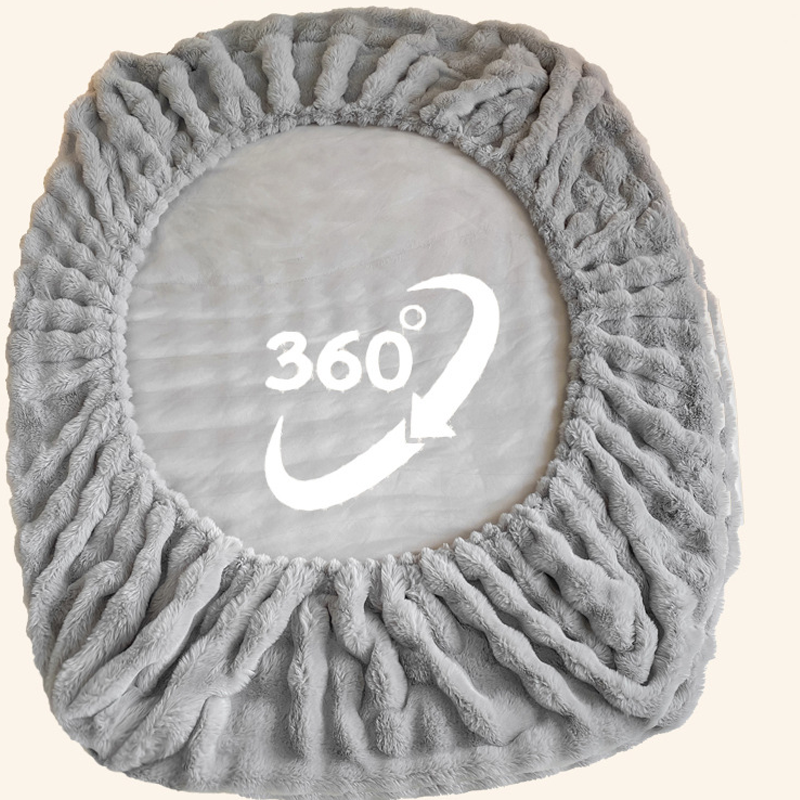 Drap-Housse Épais en Peluche Chaude – Confort & Douceur d'Hiver