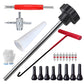 🔧 -50% ! 🚗 Kit d’Outils pour Valve de Pneu – Changement Rapide – Acier + Plastique – Compatible Voiture/Moto/BTP – Portable & Durable 🛞