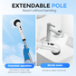 💐60% DE RÉDUCTION ! Brosse Électrique Extensible – Atteint Tous les Recoins sans Effort 🦒✨【Offre Limitée】