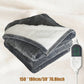 🔥⚡ Couverture Chauffante Multifonction : 6 Niveaux de Chaleur & Minuterie ❄️💧 Peluche Ultra-Douce, Chauffage Instantané. Protection Anti-Surchauffe & Lavable en Machine.