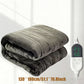 🔥⚡ Couverture Chauffante Multifonction : 6 Niveaux de Chaleur & Minuterie ❄️💧 Peluche Ultra-Douce, Chauffage Instantané. Protection Anti-Surchauffe & Lavable en Machine.