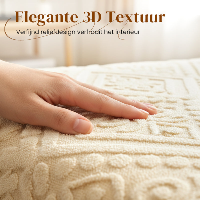 📢 45% de Réduction – Drap-Housse en Tricot Extensible avec Élastique 360°, Tissu Gaufré Moelleux Bonnet 30 cm