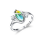 50% de Réduction – Bague Pierre de Lune Ovale, Lot de 2