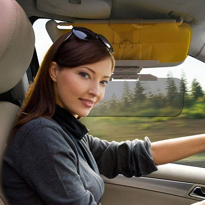📢 56% de Réduction – Pare-Soleil Anti-Éblouissement Voiture Jour et Nuit, Écran Anti-Reflets Réglable PVC Durable