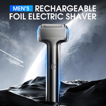 50% de Réduction – Rasoir Électrique Rechargeable à Feuille