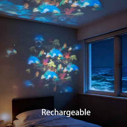 🥳HEISSER SALE 2026🥳💞50.000+ VERKAUFT! Rotierender LED-Projektor mit dynamischem Lichteffekt