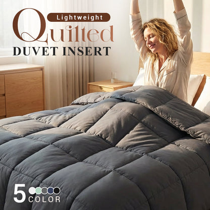 50% de Réduction – Couette Matelassée Légère et Respirante