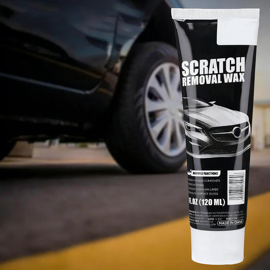 💎 50% DE RÉDUCTION ! 💎 Cire Efface-Rayures Universelle pour Voiture – Répare, Poli & Restaure en 3 Étapes Simples (120 ml) 🚗✨
