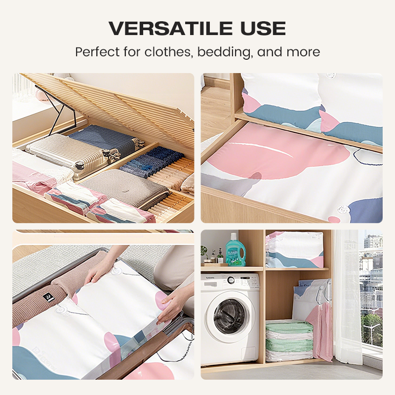 33% de Réduction – Sacs Rangement Sous Vide Sans Pompe Couette et Vêtement
