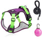 50% de Réduction – Harnais Anti-Traction pour Chien avec Laisse et Collier LED