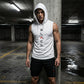 ⌛ Nur noch 1 Woche – 50 % auf alles + kostenloser Versand! ⏰Herren Sport-Set – ärmelloses Hoodie & Shorts – atmungsaktiv, schnelltrocknend & bequem 🏃‍♂️💪