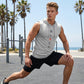 ⌛ Nur noch 1 Woche – 50 % auf alles + kostenloser Versand! ⏰Herren Sport-Set – ärmelloses Hoodie & Shorts – atmungsaktiv, schnelltrocknend & bequem 🏃‍♂️💪