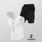 ⌛ Nur noch 1 Woche – 50 % auf alles + kostenloser Versand! ⏰Herren Sport-Set – ärmelloses Hoodie & Shorts – atmungsaktiv, schnelltrocknend & bequem 🏃‍♂️💪