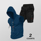 ⌛ Nur noch 1 Woche – 50 % auf alles + kostenloser Versand! ⏰Herren Sport-Set – ärmelloses Hoodie & Shorts – atmungsaktiv, schnelltrocknend & bequem 🏃‍♂️💪