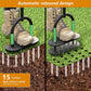 🌿🛒 -60% ! 🏡 Aérateur de Pelouse Manuel – Acier Carbone, Éjection à Ressort & Manche Réglable pour Jardin & Cour.