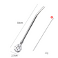 Paille-Cuillère 2-en-1 en Acier Inoxydable 304