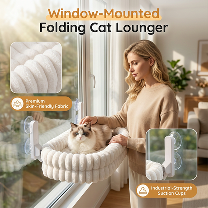 50% de Réduction – Hamac de Fenêtre Pliable pour Chat