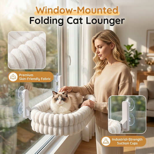 50% de Réduction – Hamac de Fenêtre Pliable pour Chat