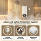 🔥 PROMO FLASH – 50 % DE RÉDUCTION ! 💧 Chauffe-Eau Électrique Instantané Sans Réservoir – Compact, Écran LED & Protection Anti-Fuite 🏠