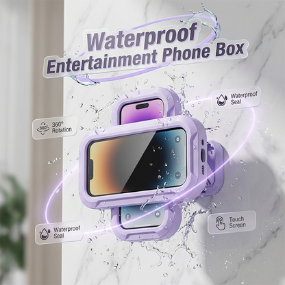 🏆VENTE FLASH 49% OFF💧📱Boîte Telephone Étanche à Écran Tactile pour Salle de Bain