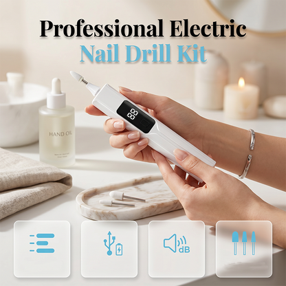 💅🛒 -50% ! ⚡Kit Perceuse à Ongles Électrique Professionnel – Têtes Interchangeables, Écran LED & Design Ergonomique.